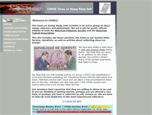Tablet Screenshot of chessonstamps.org